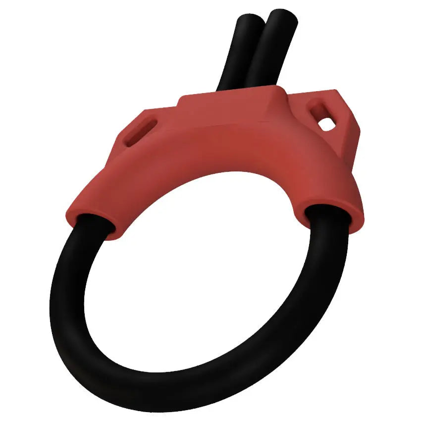 Image showing the 6mm insulated loop in red