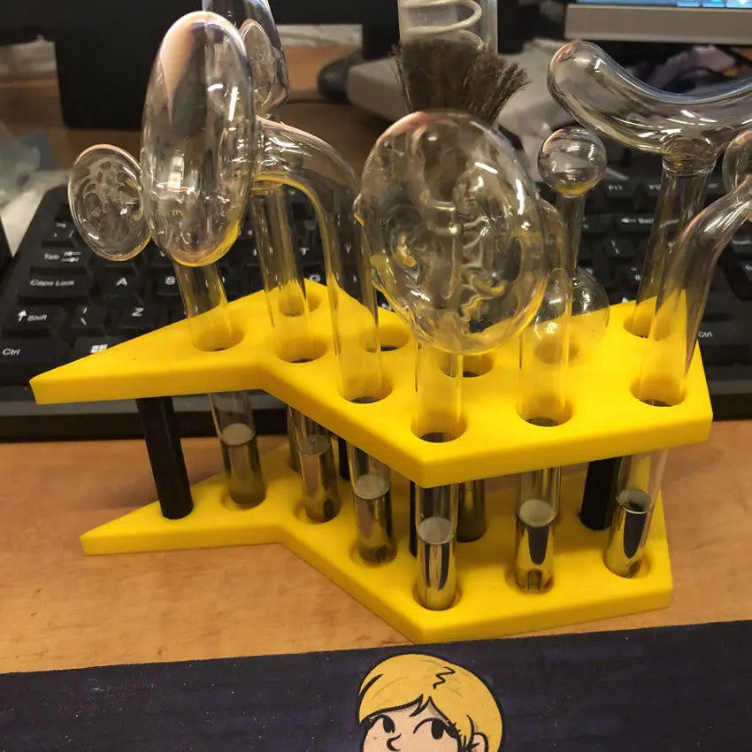 Image showing the Violet Wand Glass Electrode Holder with some electrodes (not included)