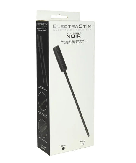 Silicone Noir Flexible Silicone Electro Sound 5mm - Joanne's E-Stim Emporium