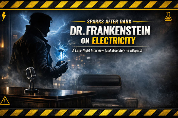 “SPARKS AFTER DARK” — An Interview with Dr. Victor Frankenstein
