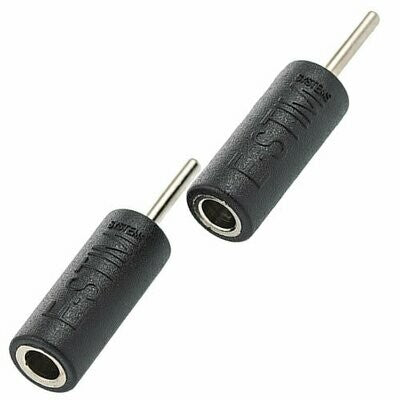 Image showing a pair of 4mm to 2mm adaptors