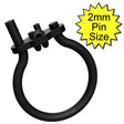 Bipolar Estim Penis Play Conductive Rubber Cock Loop/Ring Joanne's Reviews Electrodes