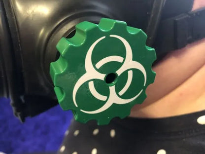 Image showing the bio-hazard gas mask restrictor