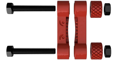 Image showing the 3D printed ABS nipple clamps