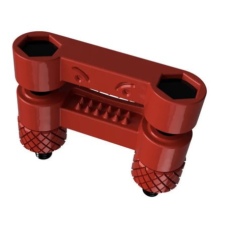 Image showing the 3D printed ABS nipple clamps