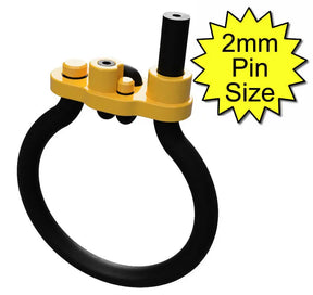 Image showing the flat plate bipolar e-stim electrode