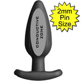 Silicone Noir Rocker Butt Plug - Large - Joanne's E-Stim Emporium Silicone Noir Rocker Butt Plug - Large - Joanne's E-Stim Emporium