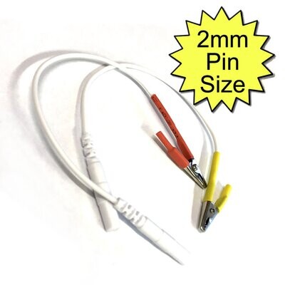 Image showing a pair of crocodile clip adaptors