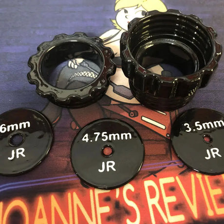 Image showing the contents of the inline gas mask restrictor set