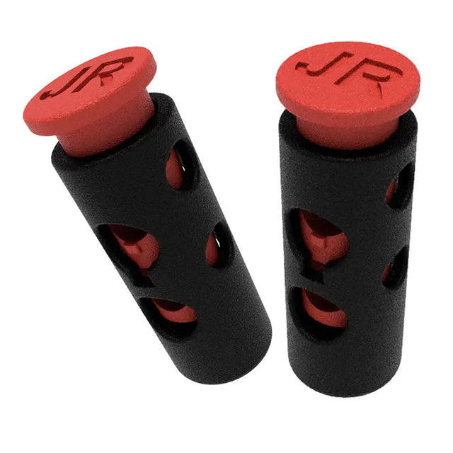 Joanne's 6mm/4mm Conductive Rubber Locks Red E-Stim Emporium DIY Electrode Parts