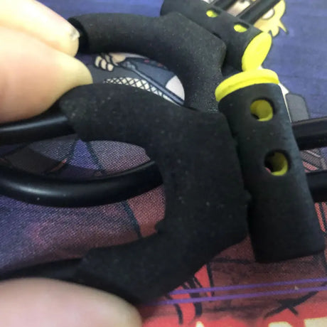 Image showing the flexibility of the flexible 6mm conductive rubber cock loop