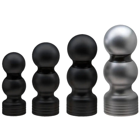 Image showing the XL Black Collection against the size of the others in the collection