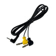 Coyote cable 2.5mm plug to right angled 4mm banana plugs