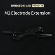 M2 Electrode Extension with Dungeon-Lab Products branding on a black background