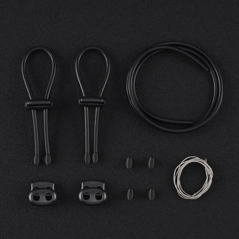 DG Labs pro conductive rubber kit showing spare conductive cord, ends and cord locks