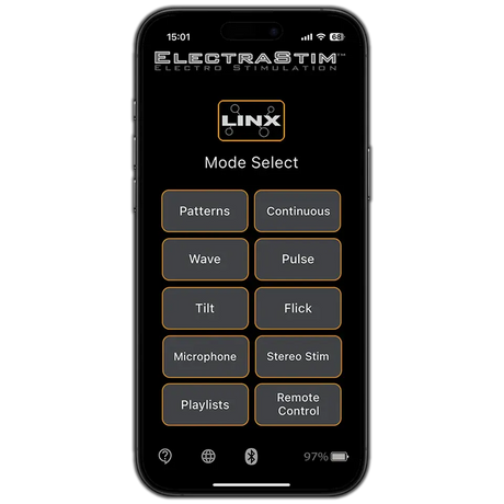 ElectraStim LINX Luxury Bluetooth Controlled Electro Stimulator