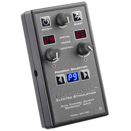 ElectraStim SensaVox Electro Sex Stimulator - EM140 Electrastim Control Boxes