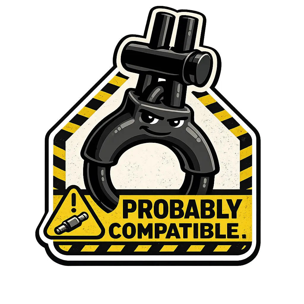 Funny Sticker Warning Set (5 stickers) E-Stim Emporium Stickers