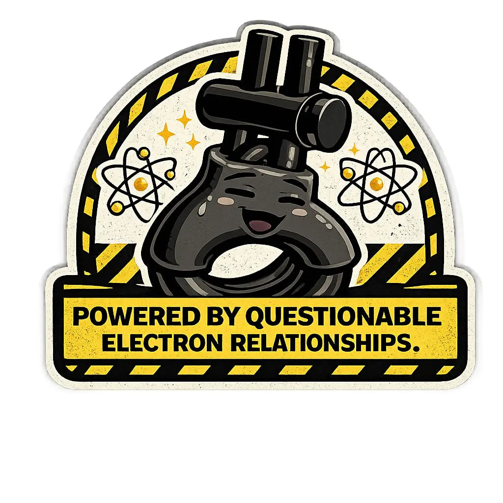 Funny Sticker Warning Set (5 stickers) E-Stim Emporium Stickers