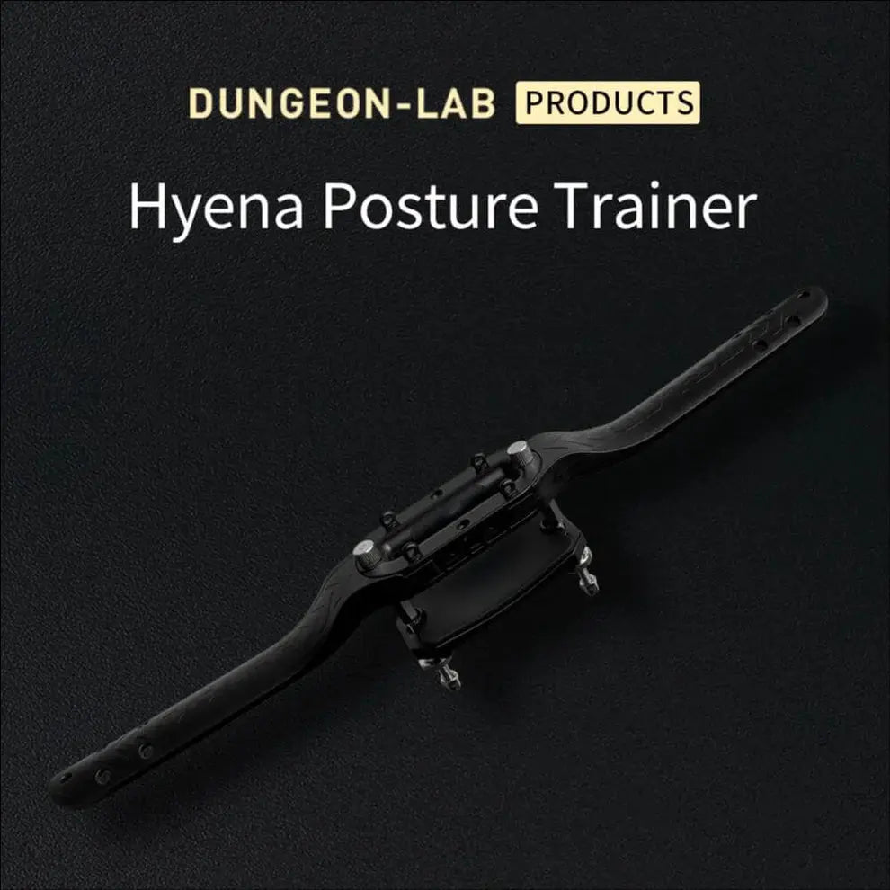 Hyena Posture Trainer by Dungeon Lab on a black background