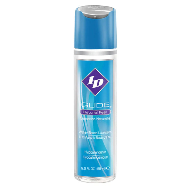 ID Glide Natural Lube (2.2floz) Flip Cap Bottle Joanne's E-Stim Emporium