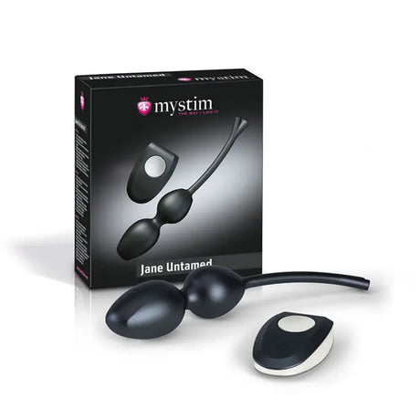 Jane Untamed: Ben Wa Balls for Kegel Training, Vibration, and Vaginal E-Stim Mystim Electrodes