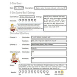 Joanne's E-Stim Session Diary Template - FREE Digital Download E-Stim Emporium Downloads