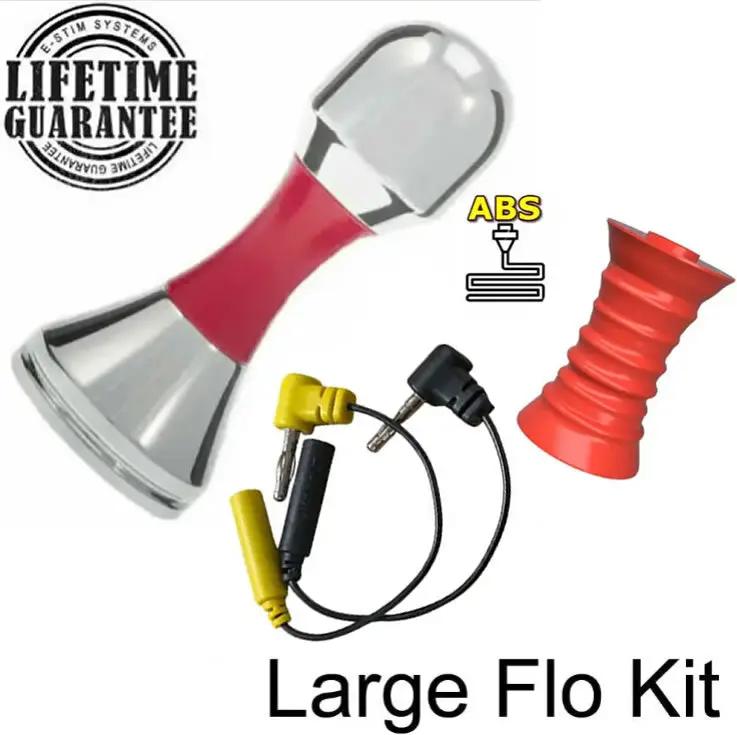 Large Flo Bipolar Electrode Kit E-Stim Emporium Electrodes