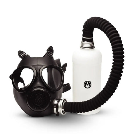 Master Series Inhaler Gas Mask With Bottle XR Brands BDSM Kit