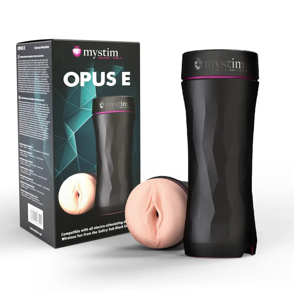 Mystim Opus E Vagina Masturbator Mystim Electrodes