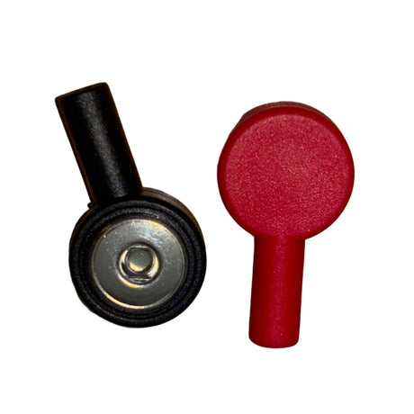 Pack Of Two 2mm Socket To 3.5mm Snap Socket E-Stim Emporium Cables & Adaptors