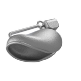 Pit Helmet Stainless Steel Electrode Joannes E-Stim Emporium Glans Electrode