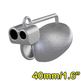 Pit Helmet Stainless Steel Electrode Joannes E-Stim Emporium Glans Electrode