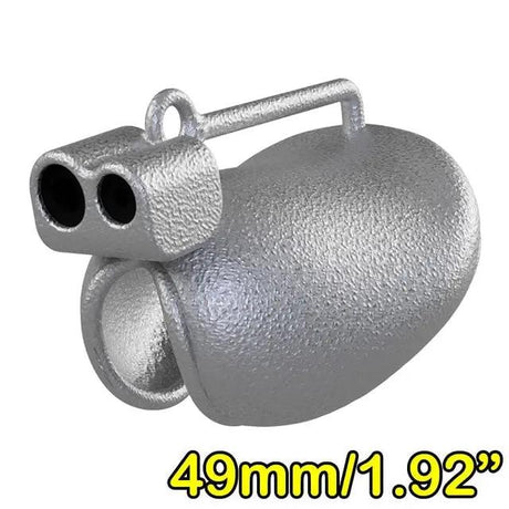 Pit Helmet Stainless Steel Electrode Joannes E-Stim Emporium Glans Electrode