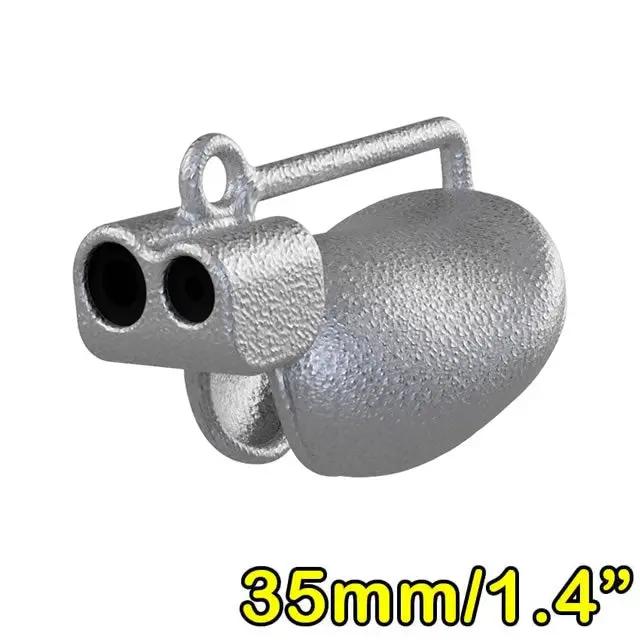 Pit Helmet Stainless Steel Electrode Joannes E-Stim Emporium Glans Electrode