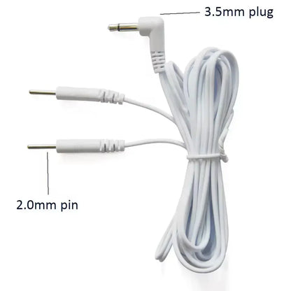 Short 2mm Cable E-Stim Emporium Cables & Adaptors