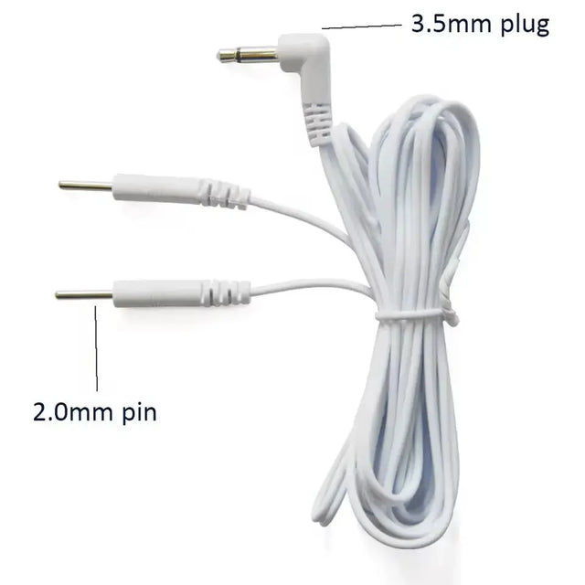 Short 2mm Cable E-Stim Emporium Cables & Adaptors
