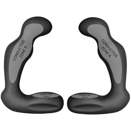 Silicone Noir Sirius Electro Prostate Massager Electrastim Electrodes