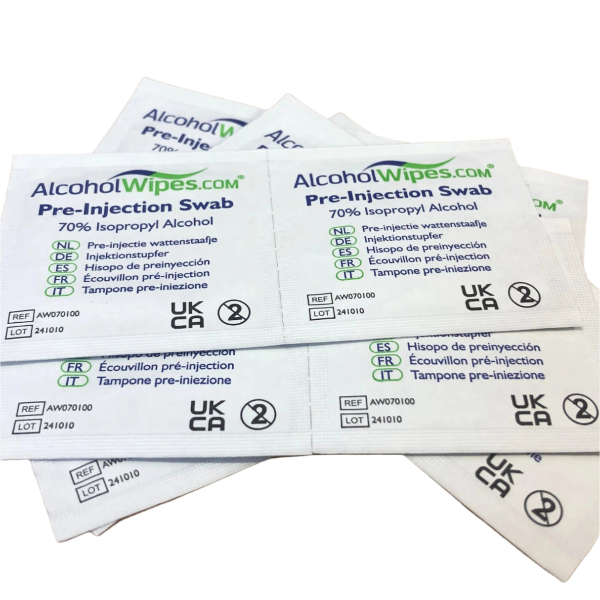 Universal Pre-Injection Swabs (Pack of 12) vendor-unknown Electrodes