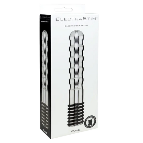 Wave Metal Bi-Polar Electro Dildo Electrastim Electrodes