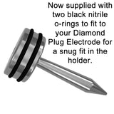 Image showing the two o-rings supplied for you to fit to your plug
