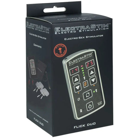 Image showing the EM80-E dual channel e-stim control box from Electrastim