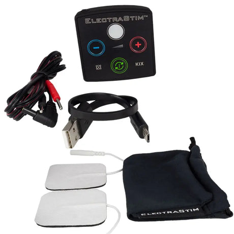 Image showing the Electrastim Kix a beginner-friendly e-stim control box