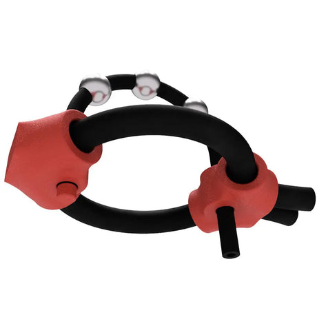 Image showing the bipolar glans electrode in red