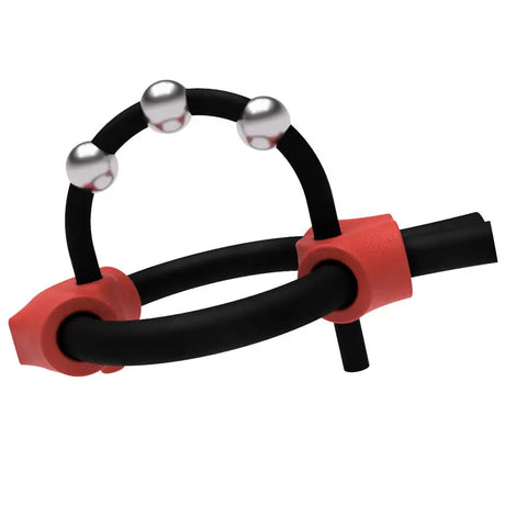 Image showing the bipolar glans electrode in red