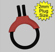 Image showing the 6mm cock loop in red