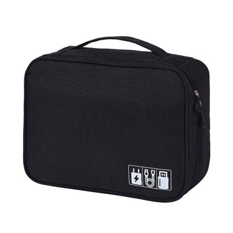 Single Layer Storage Bag 24.5x10x18cm Black